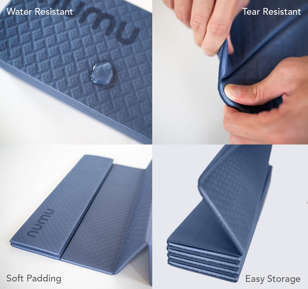 Numu in-use with yoga pose demonstrating stable traction benefit