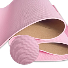 NUNET mat side profile showing 6mm thickness for joint cushioning