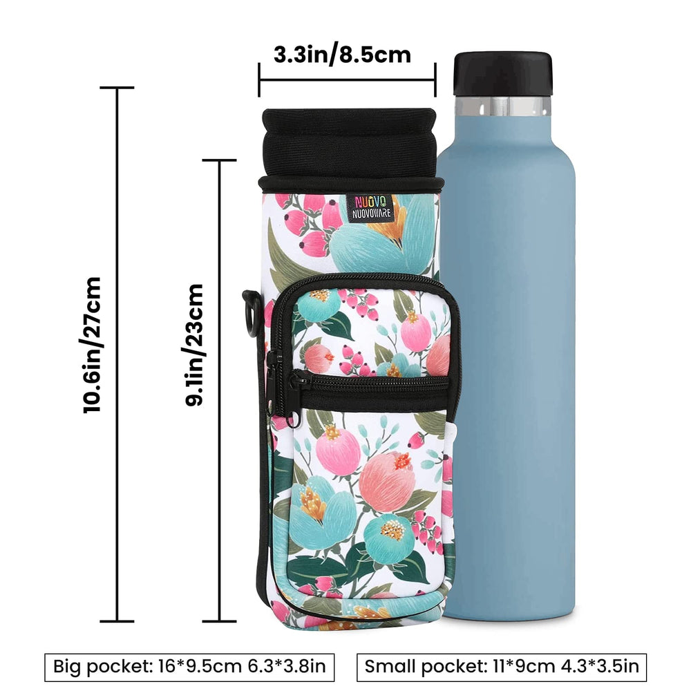 Nuovoware worn crossbody on hiker showing hands-free carrying benefit