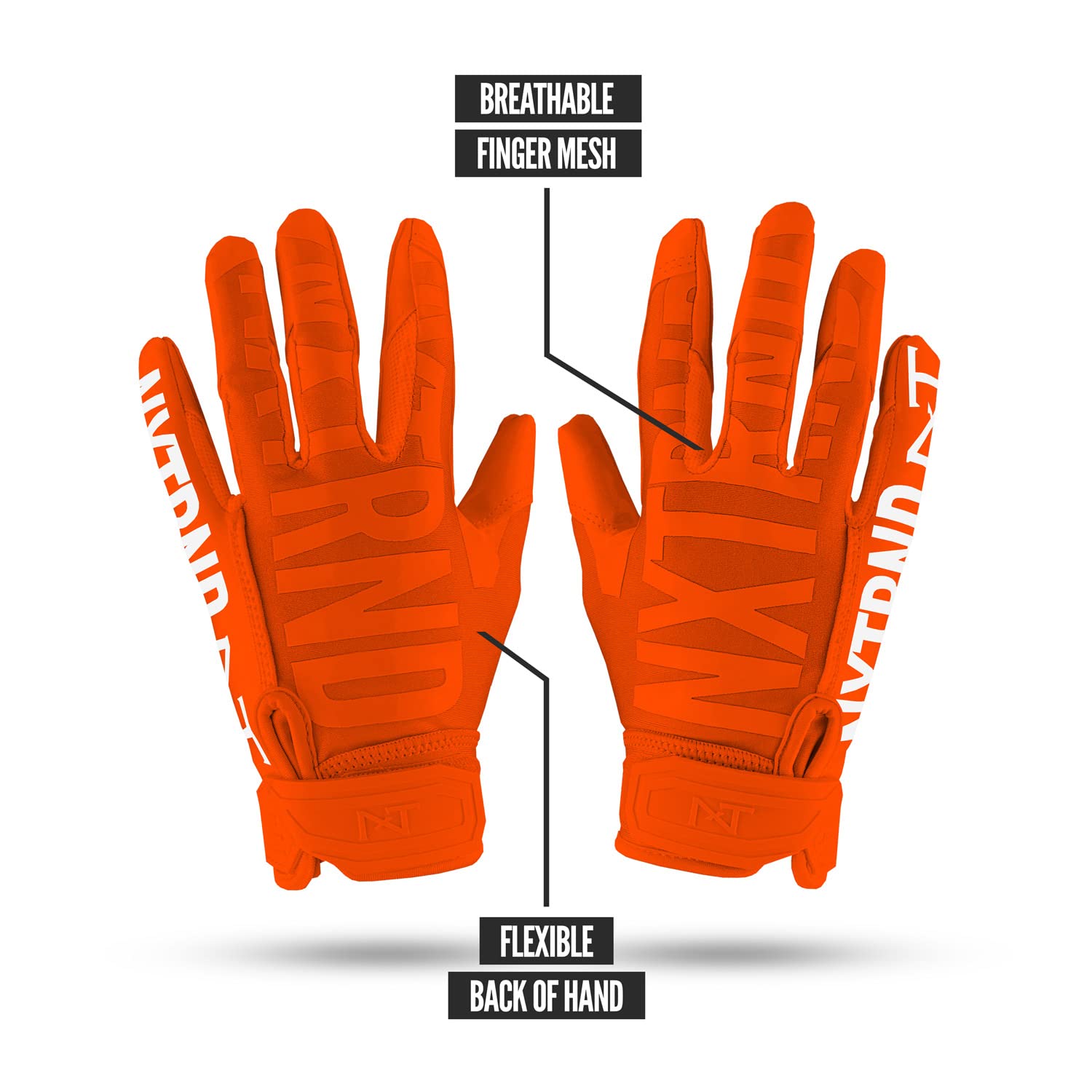 Nxtrnd G1 worn during a catch demonstrating fit and improved reception confidence
