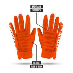 Nxtrnd G1 worn during a catch demonstrating fit and improved reception confidence