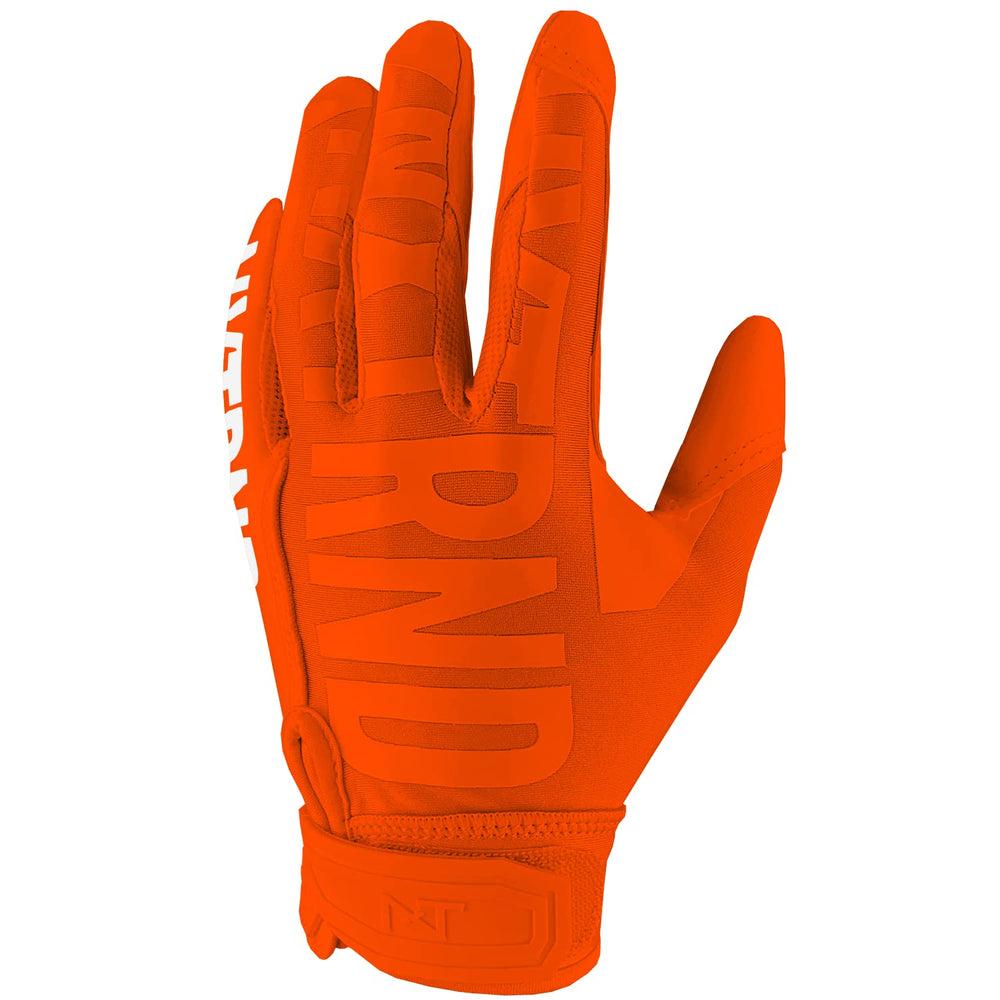 Nxtrnd G1 front view in orange showing streamlined design and visibility benefit