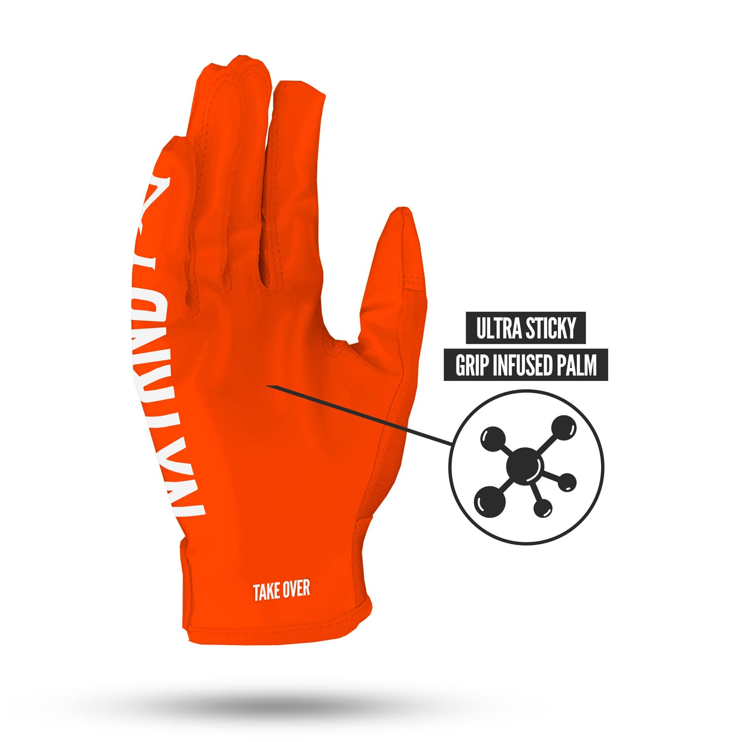 Nxtrnd G1 silicone palm close-up highlighting NXT-Grip for secure ball control