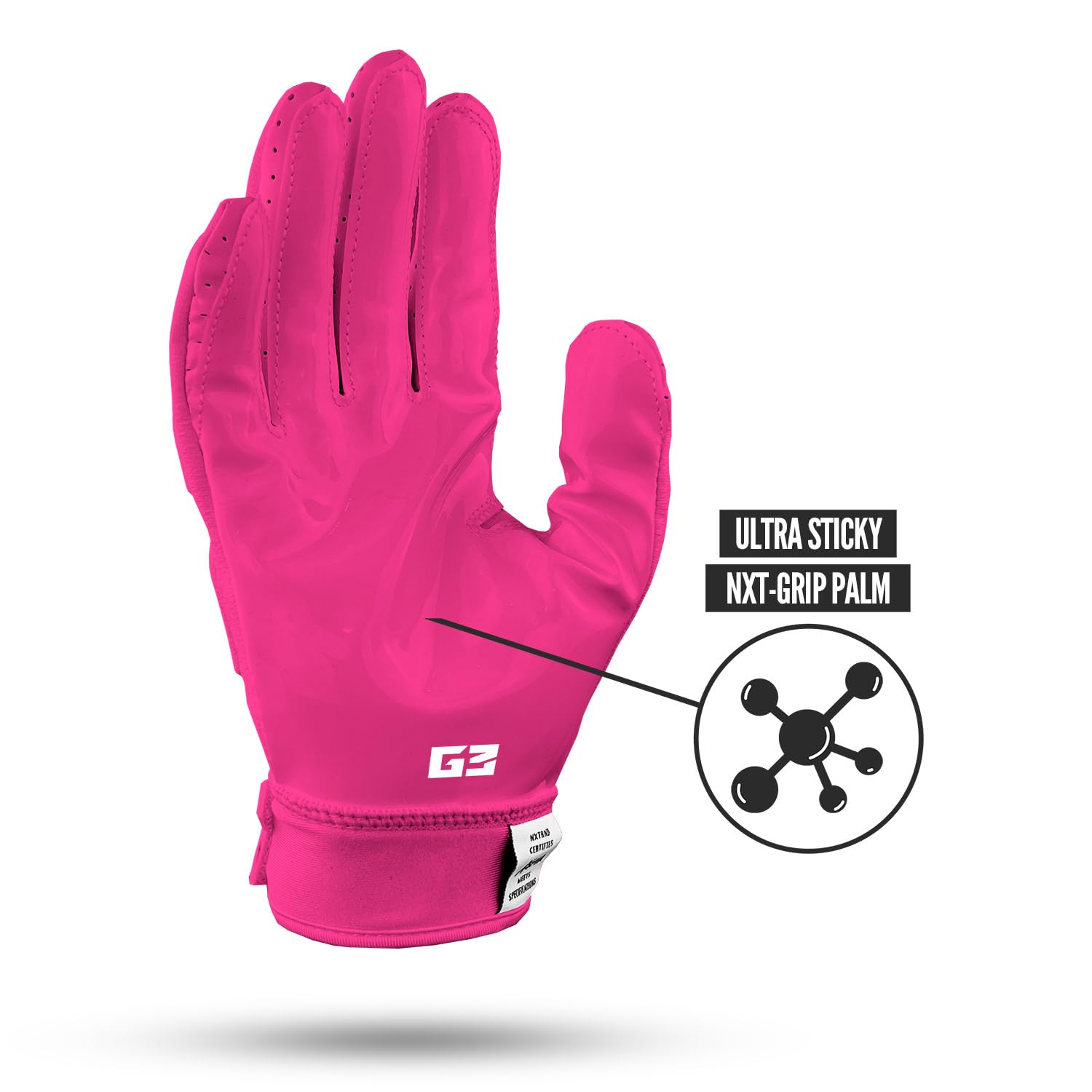 Nxtrnd G3 Pro back-of-hand padding detail providing impact protection