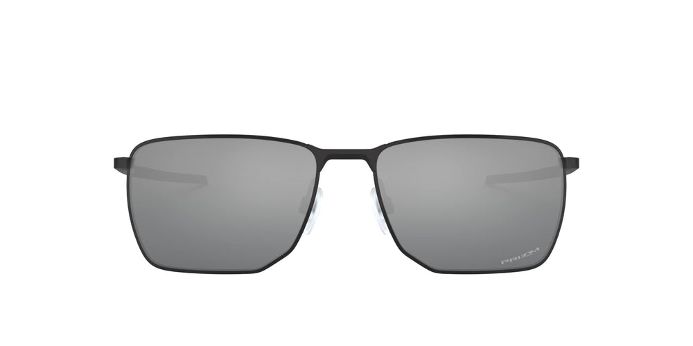Oakley Ejector front view in satin black showing sleek frame and confident style