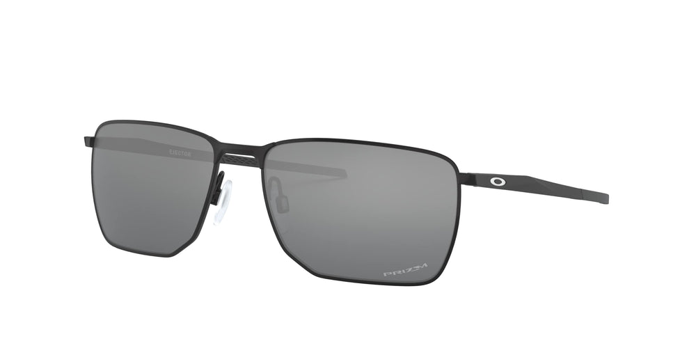 Oakley PRIZM Black lens close-up highlighting contrast-enhancing optics