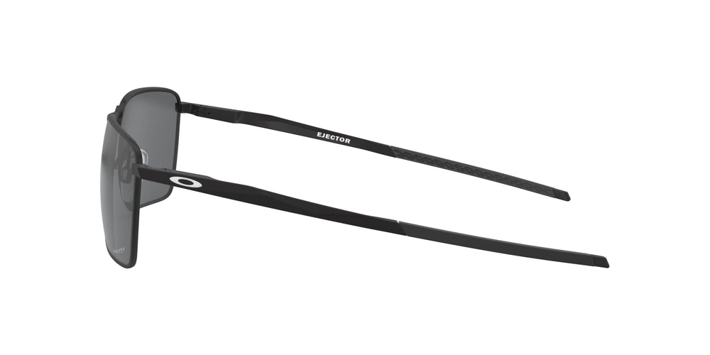 Oakley Ejector side hinge detail demonstrating durable C-5 alloy strength