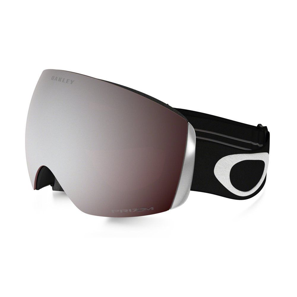 Oakley Flight Deck front view showing rimless lens and enhanced field of view