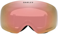 Oakley Flight Deck close-up of Prizm Rose Gold lens highlighting improved contrast