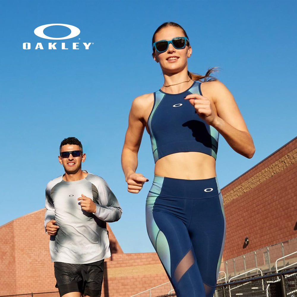 Oakley Holbrook on hand for size reference and comfortable fit benefit