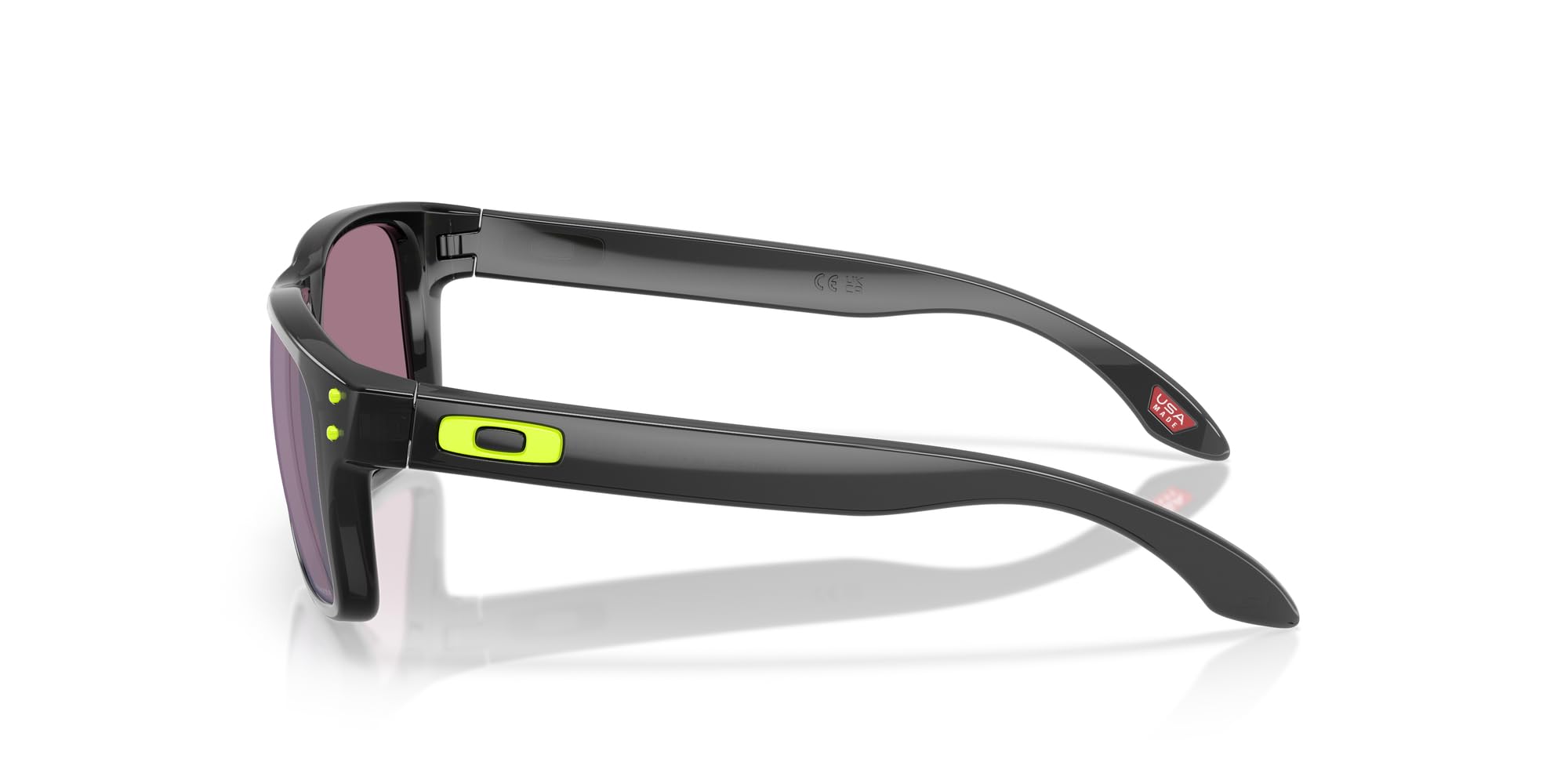 Oakley Holbrook XXS Prizm Jade lens close-up enhancing color and contrast benefit