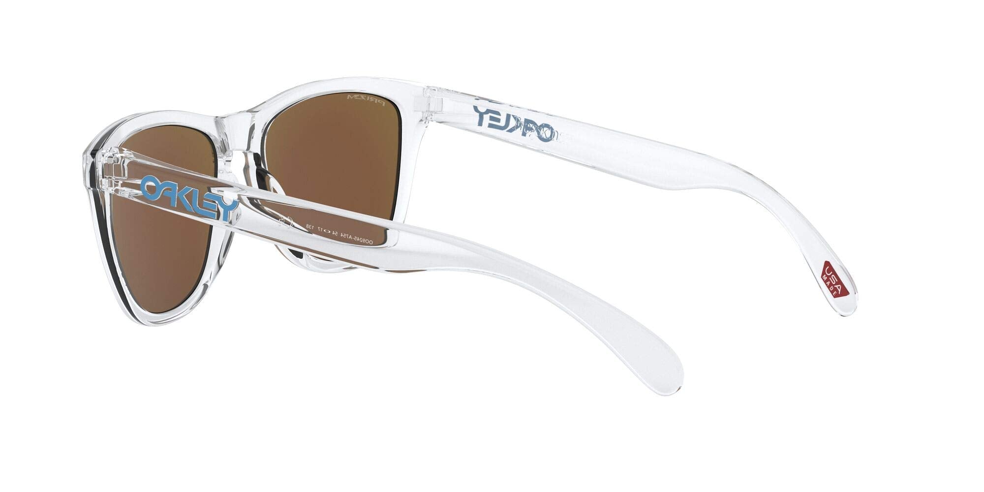 Oakley sunglasses worn at beach demonstrating glare reduction and visual clarity benefit