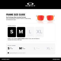 Oakley sunglasses worn by child outdoors showing secure fit and improved vision