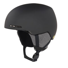 Oakley MOD1 side profile with goggles demonstrating brim ventilation benefit