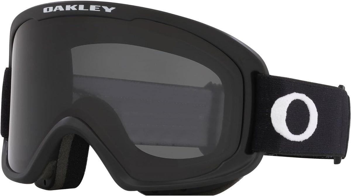 Oakley O Frame 2.0 Pro M front view showing matte black frame and clear benefit of secure coverage