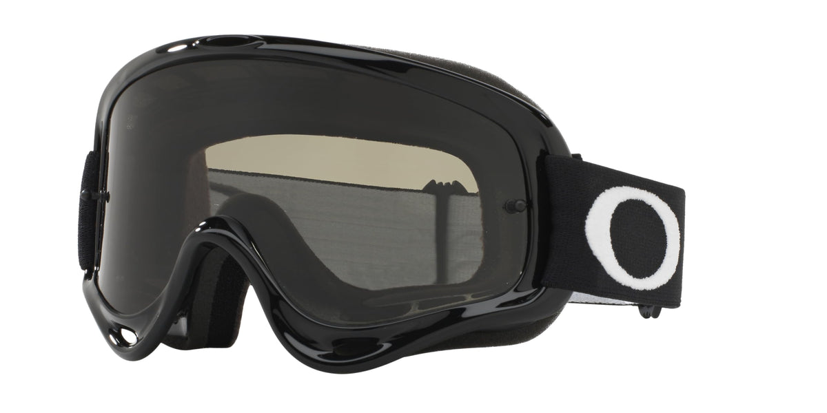 Oakley O Frame MX Jet Black front view showing full-frame coverage and comfort