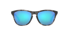 Oakley front view matte black tortoise showing style and versatile look