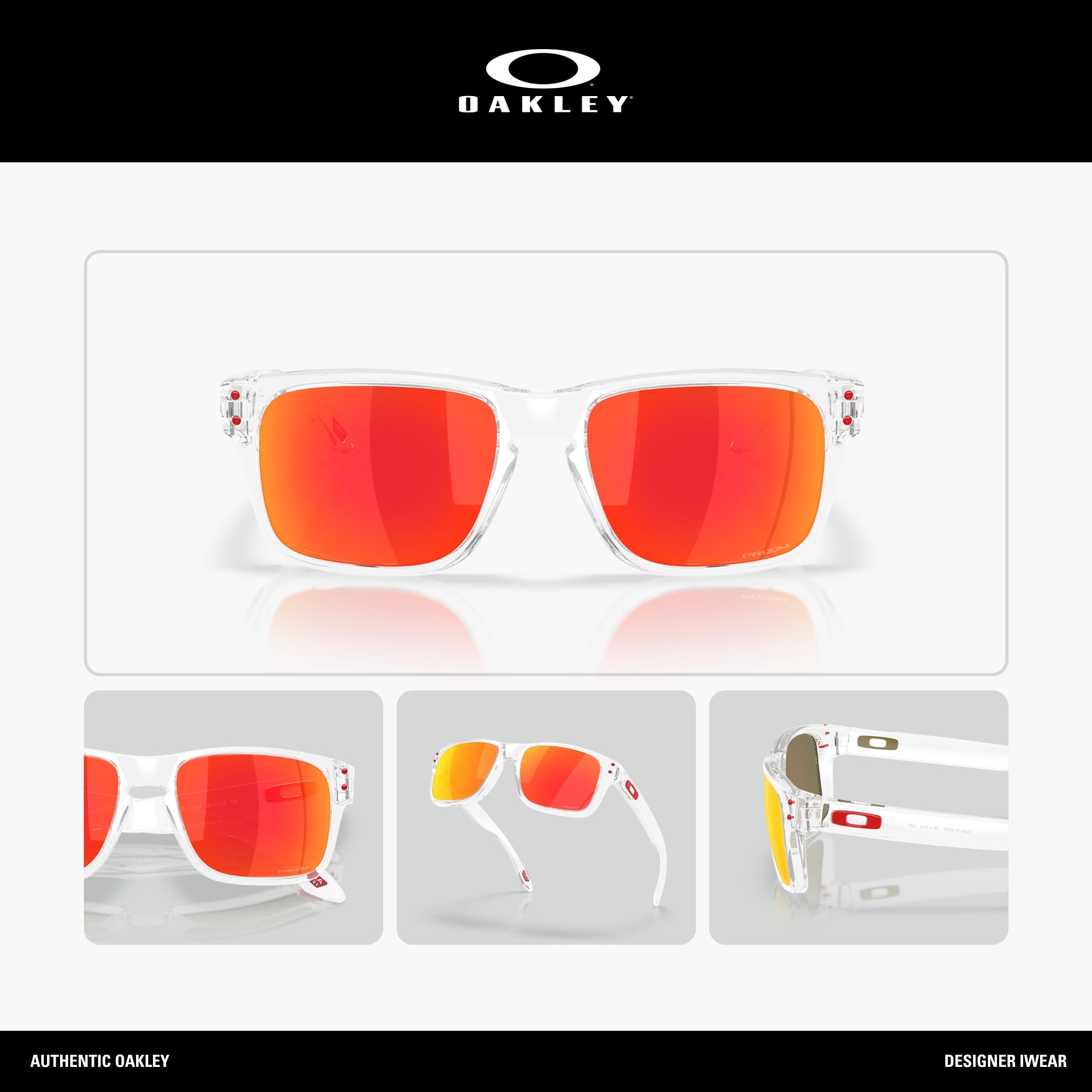 Oakley included soft vault case and cleaning cloth protecting sunglasses