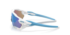 Oakley Prizm Sapphire lens close-up highlighting enhanced contrast and clearer color
