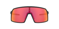 Oakley Sutro S front view matte black showing bold coverage and style