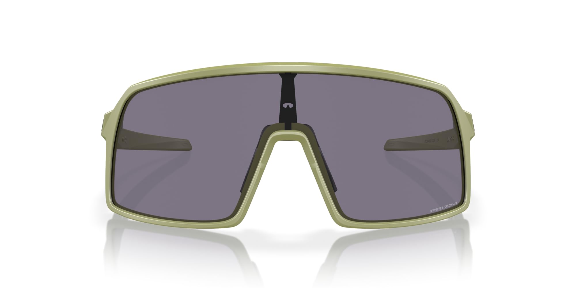 Oakley Sutro S front view matte fern frame showing bold shield and style benefit