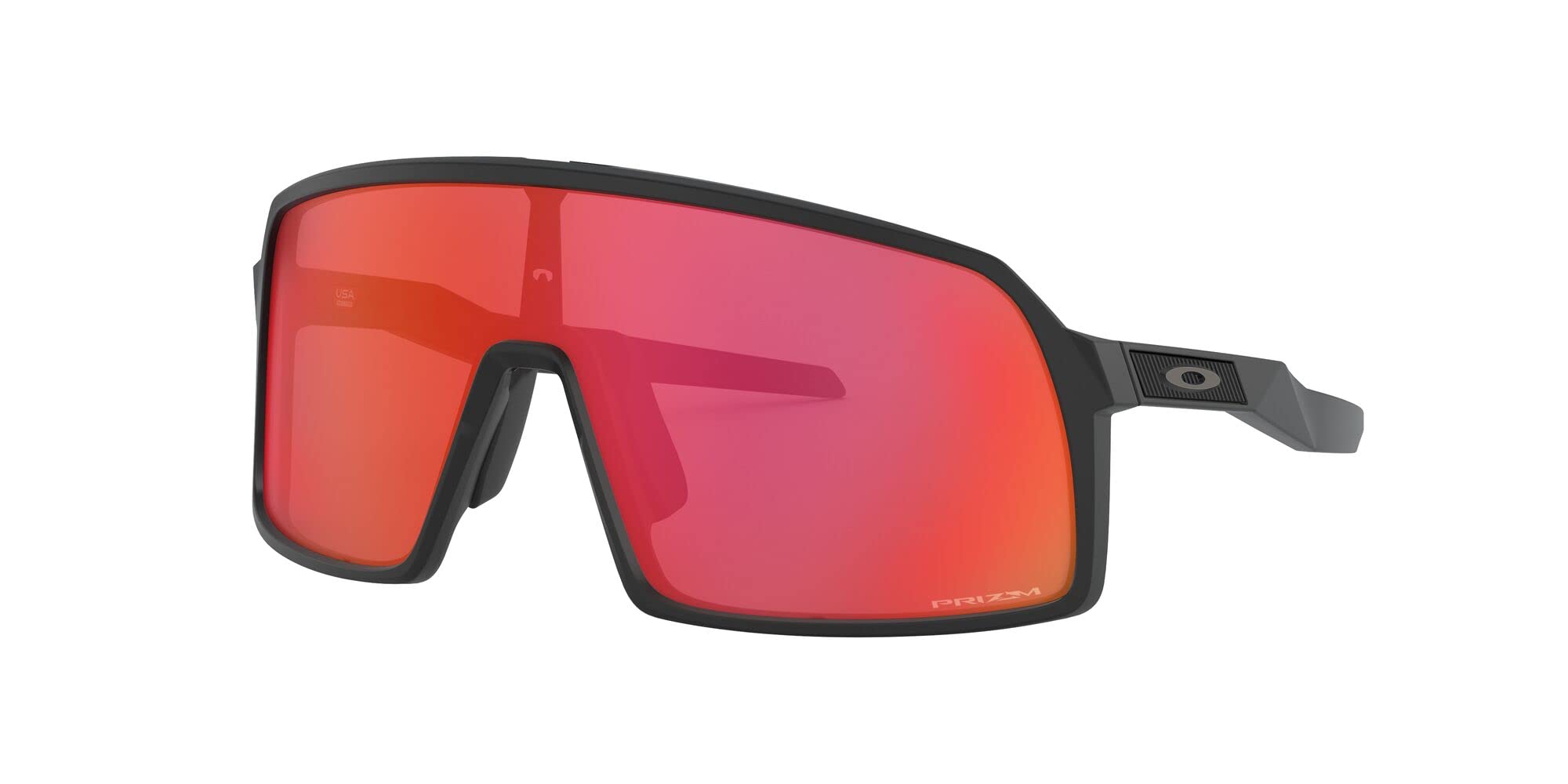 Oakley Sutro S Prizm Trail Torch lens detail enhancing contrast on terrain