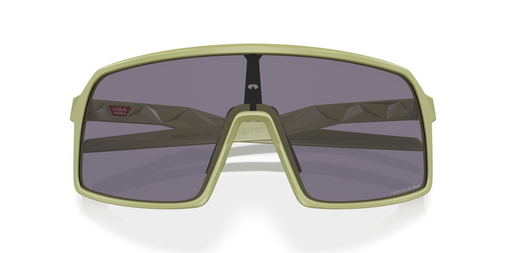 Oakley Sutro S with microbag and cleaning cloth showing included storage convenience