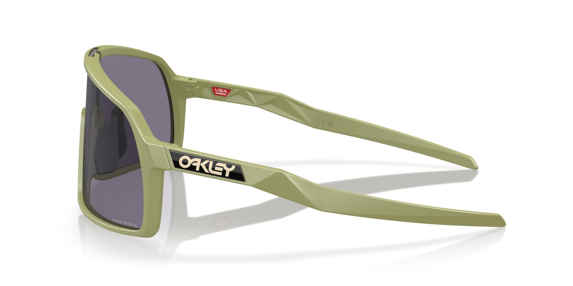 Oakley Sutro S side profile showing unobtainium earsox for secure sweat-resistant fit