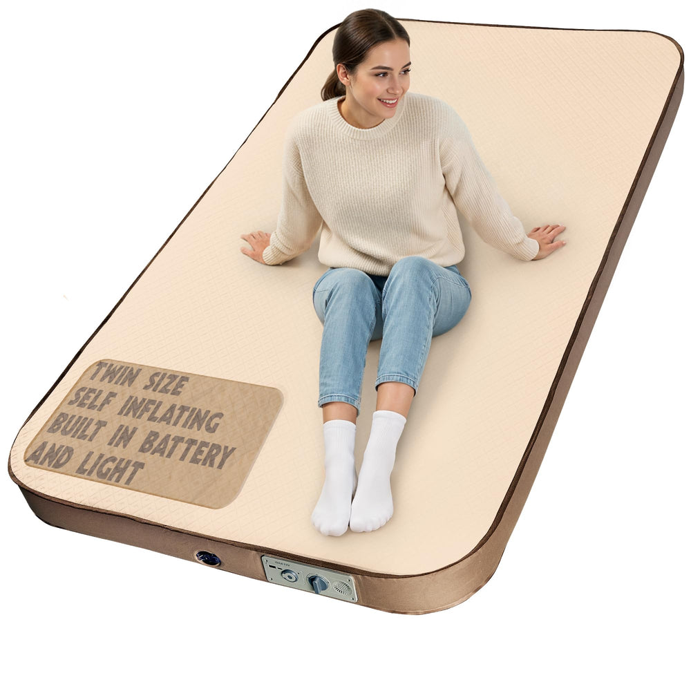 Oaktiv Wandermate front view showing full pad and durable fabric, ensures comfortable sleep