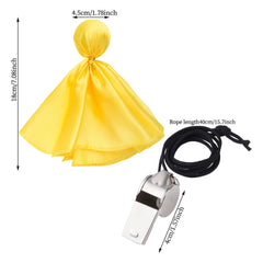 obmwang stainless-steel whistle and lanyard detail offering reliable sound and portability