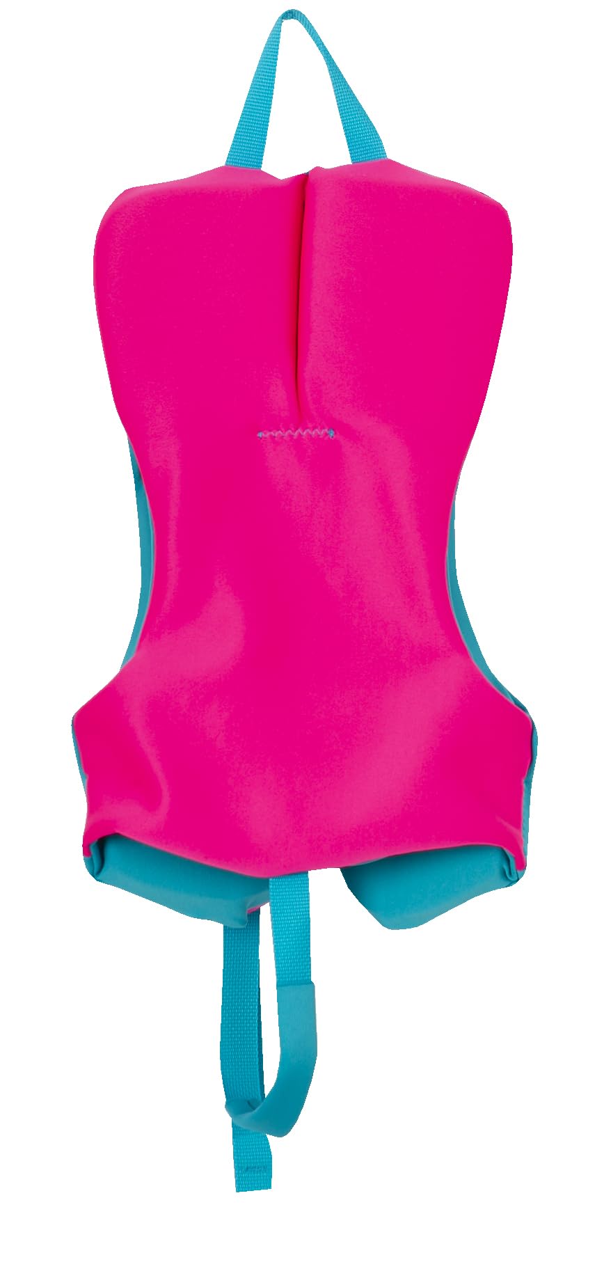 O'Brien infant life jacket close-up of head support and neoprene comfort for gentle protection