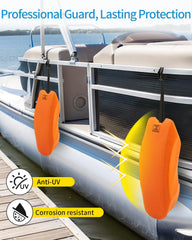 OCEANBROAD rail lock detail highlighting secure non-rotating fit benefit