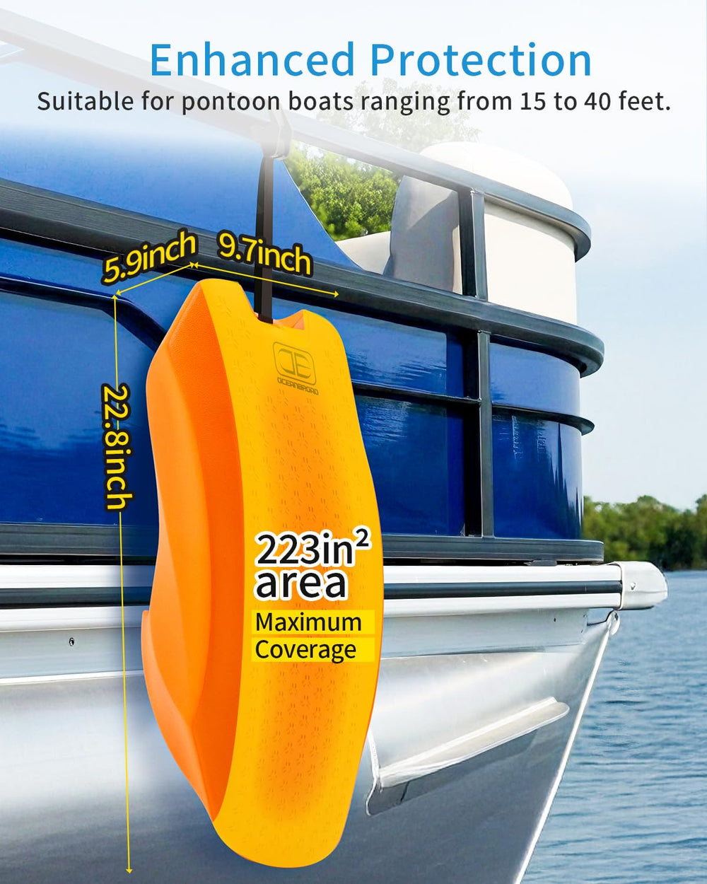 OCEANBROAD quick-release strap and clip illustrating fast deploy and adjust benefit