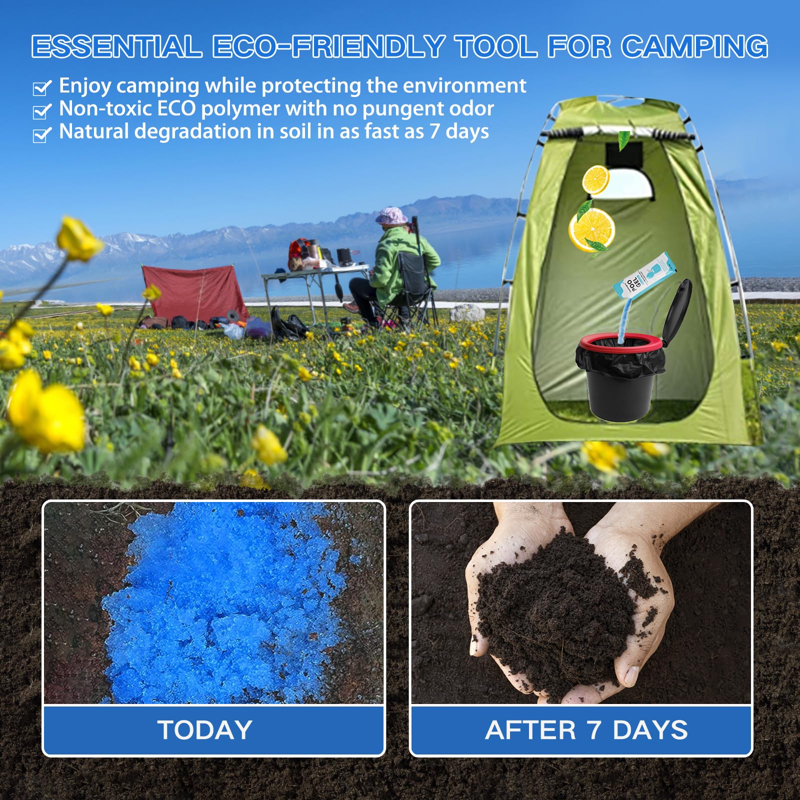 oceanengine in-use in porta-potty reducing spills and odor