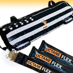 Octane Flex front shell with American flag showing durability and style