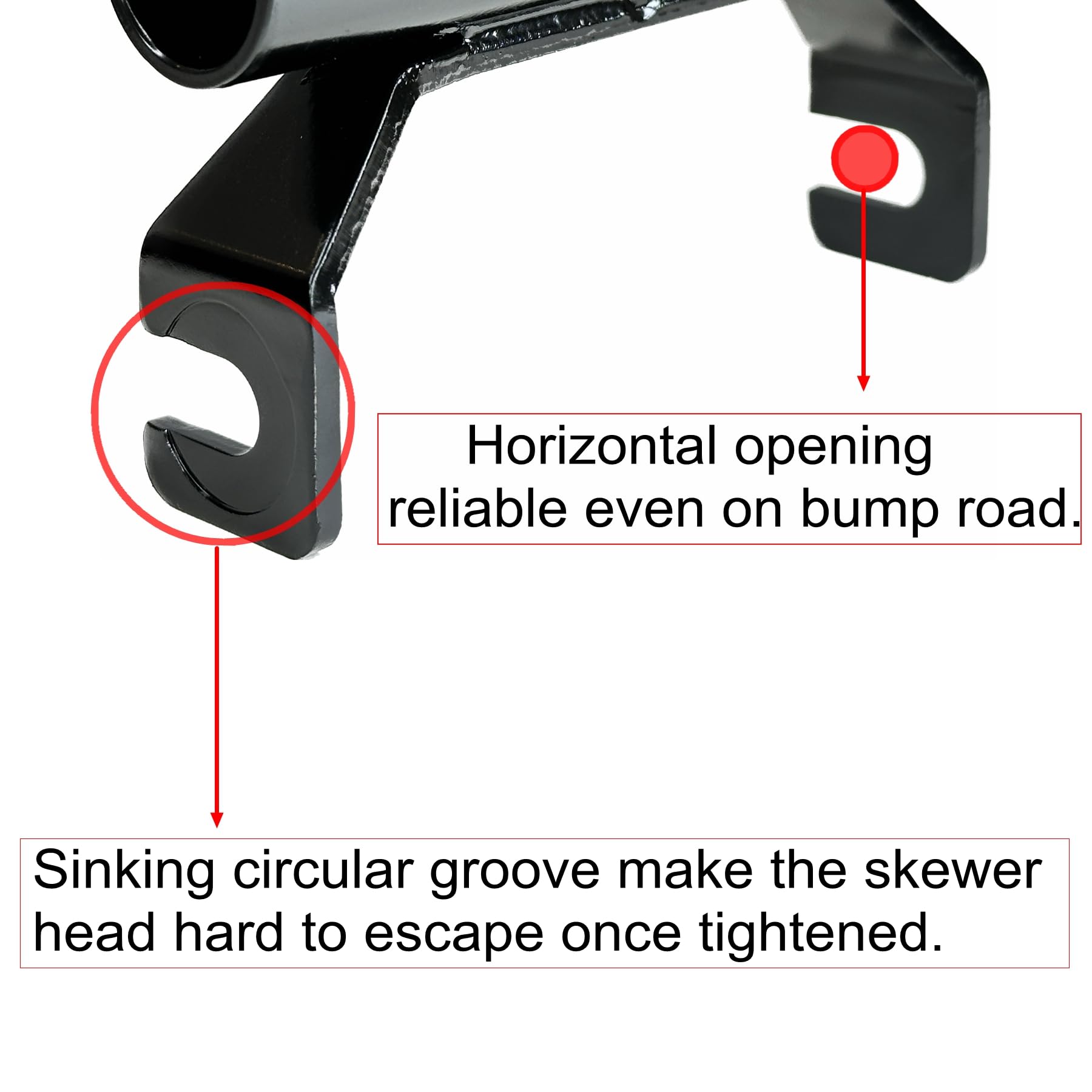 ODIER adapter in use on a roof rack demonstrating secure transport