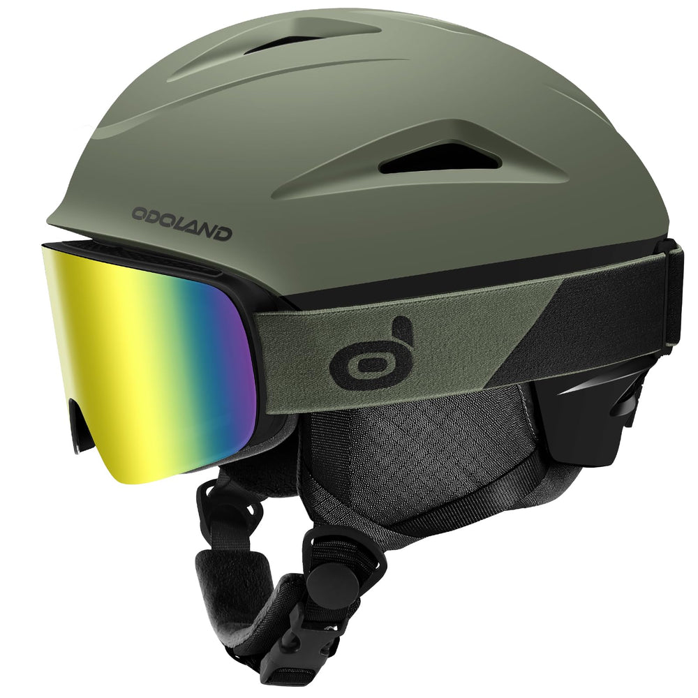 Odoland helmet front view showing protective shell and comfortable fit