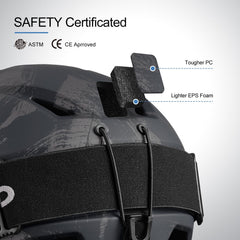Odoland helmet top vents detail showing airflow comfort benefit