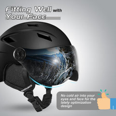 Odoland removable inner liner and ear pads demonstrating comfort and washability