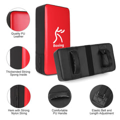 Odoland kick pad armband detail showing adjustable strap for comfortable fit
