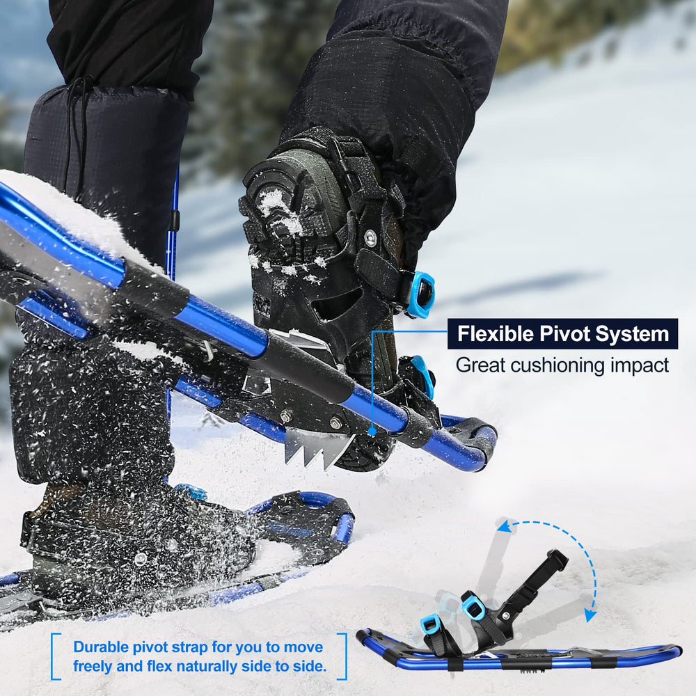 Odoland telescoping trekking poles extended for adjustable support