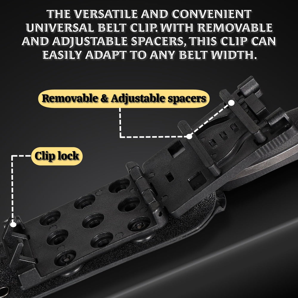 OERLA knife in hand scale demonstration for comfortable EDC handling