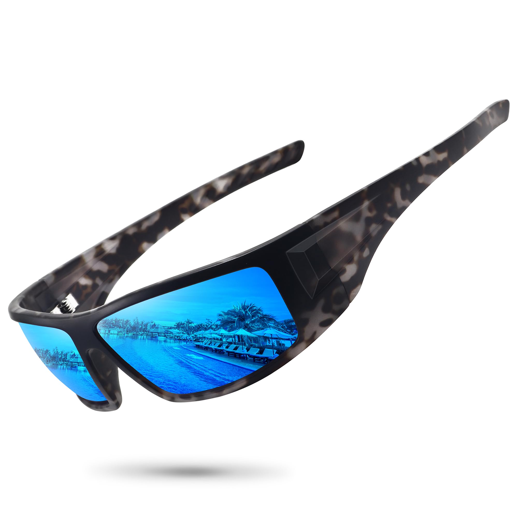 Ofwin front view sunglasses showing full-frame clarity and stylish protection