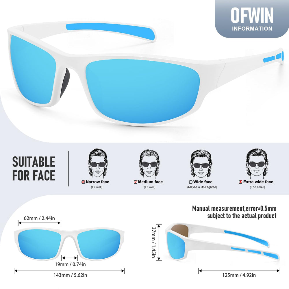 Ofwin side angle showing wraparound frame and secure fit for active movement