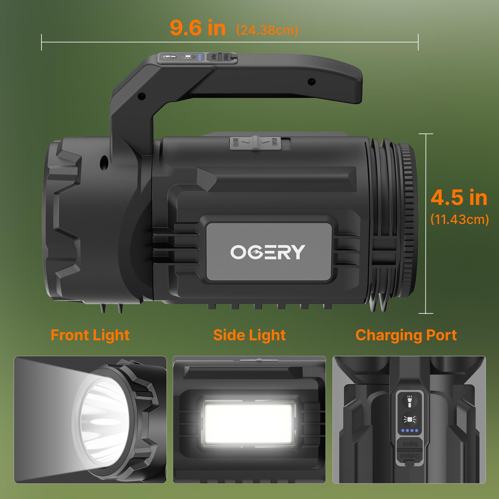 OGERY lantern lighting a tent and campsite to improve night-time safety