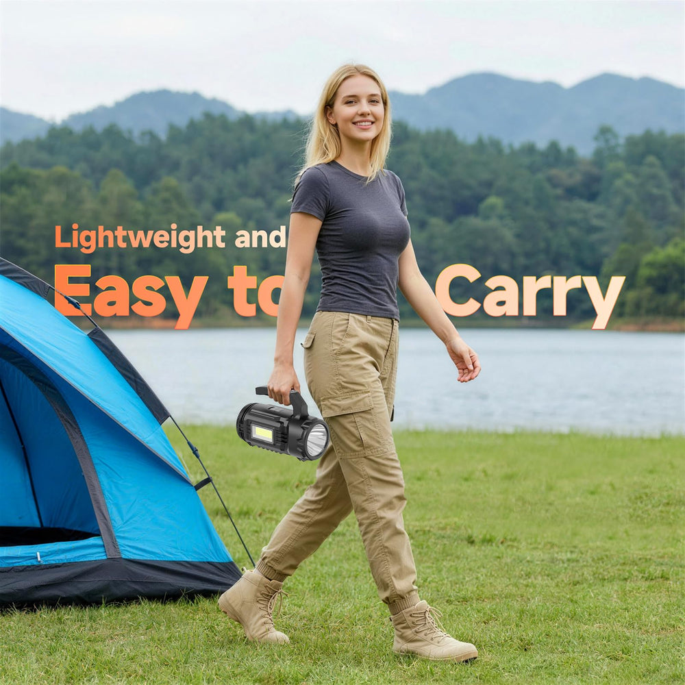 OGERY held in hand to show compact size and easy portability