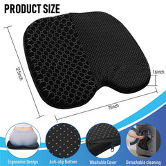 ohaayoo close-up honeycomb gel structure showing breathable cooling benefit