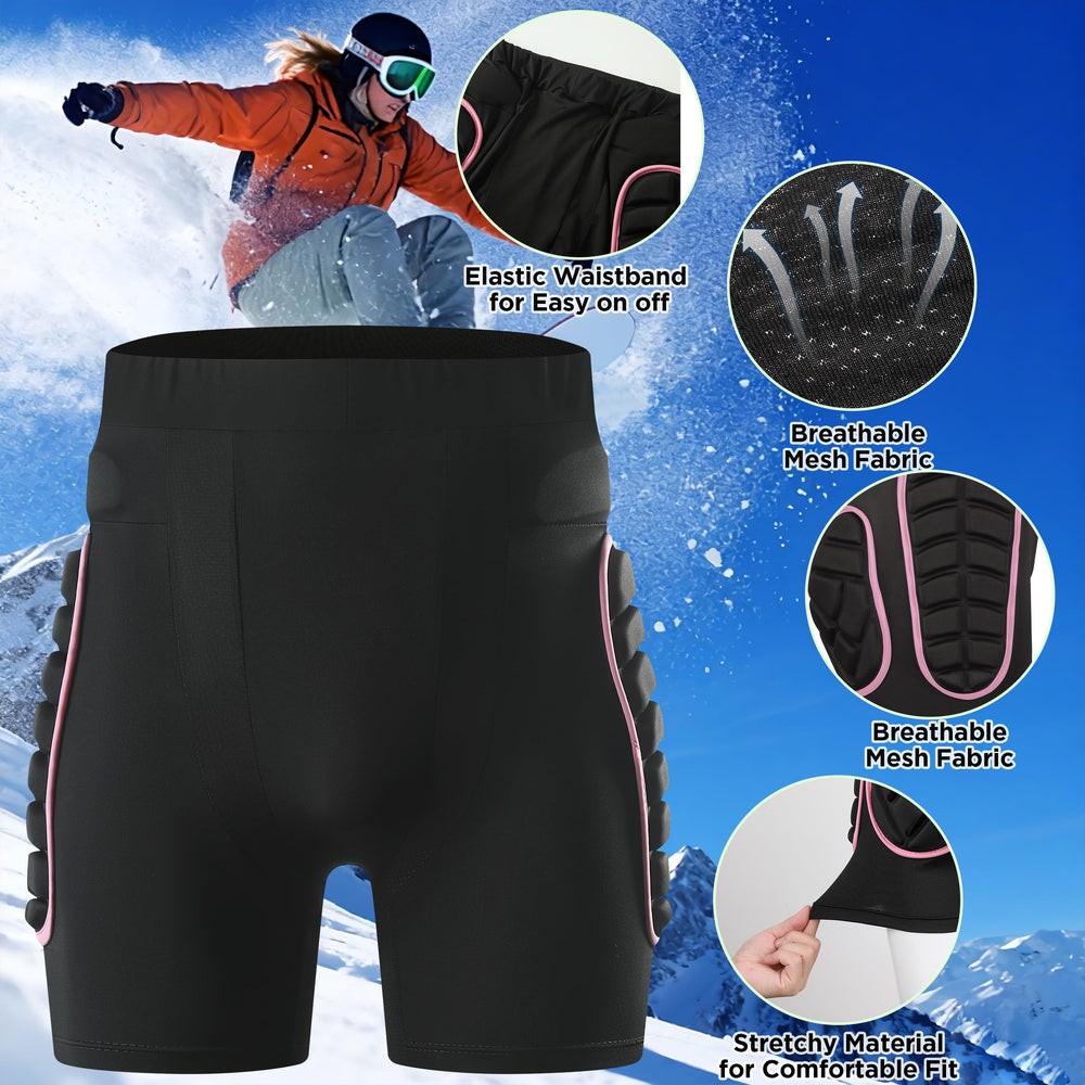 OHMOTOR lifestyle shot on skier showing confidence and safer practice