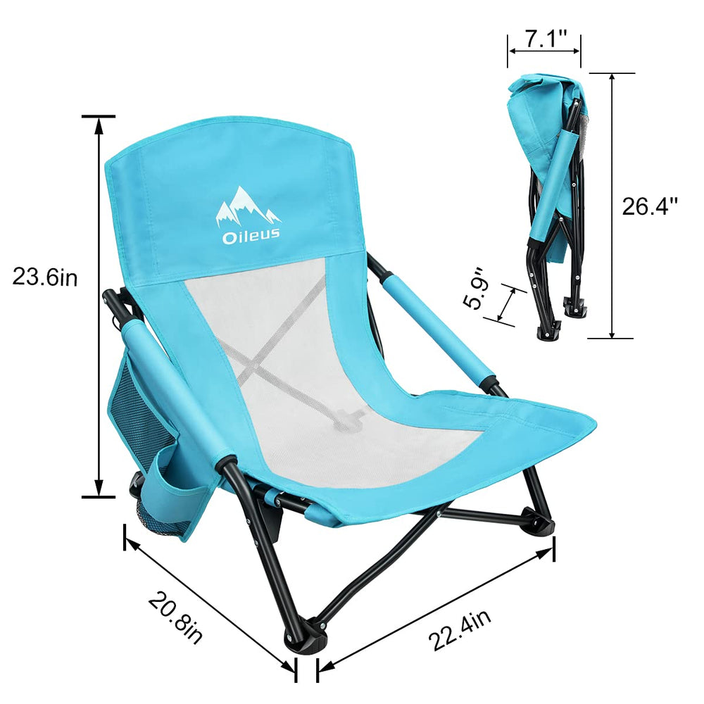 Oileus close-up of breeze mesh seat for cooling airflow and comfort