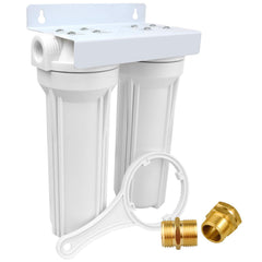 OKBA 0.5 and 5 micron filter cartridge close-up showing filtration detail for better taste